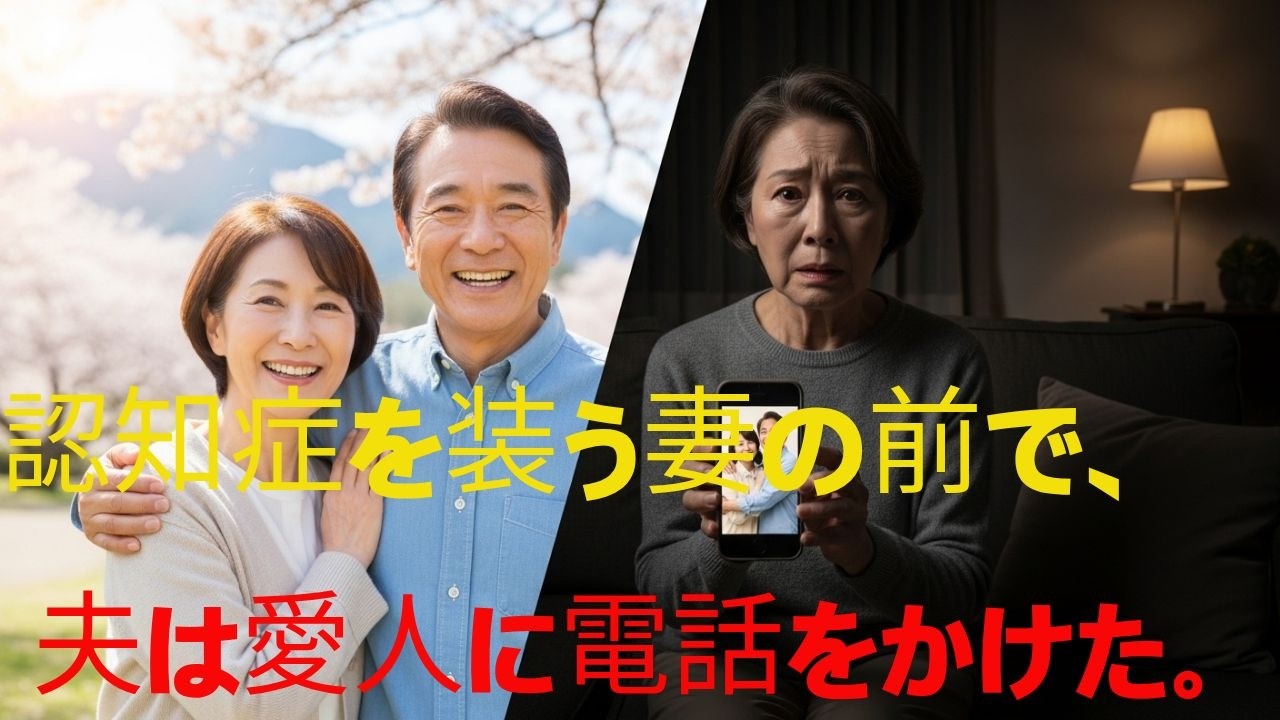【夫の不倫を知りながら認知症のふりをした60歳の私が、すべての証拠を集めて法廷で勝った話】