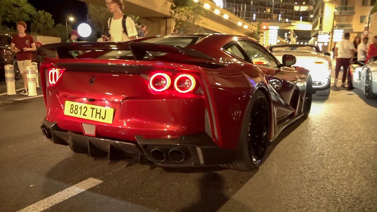 The EPIC Monaco Supercar Nightlife 2020 #15 (2x LaFerrari, N-Largo 812, Chiron, Mansory Continental)
