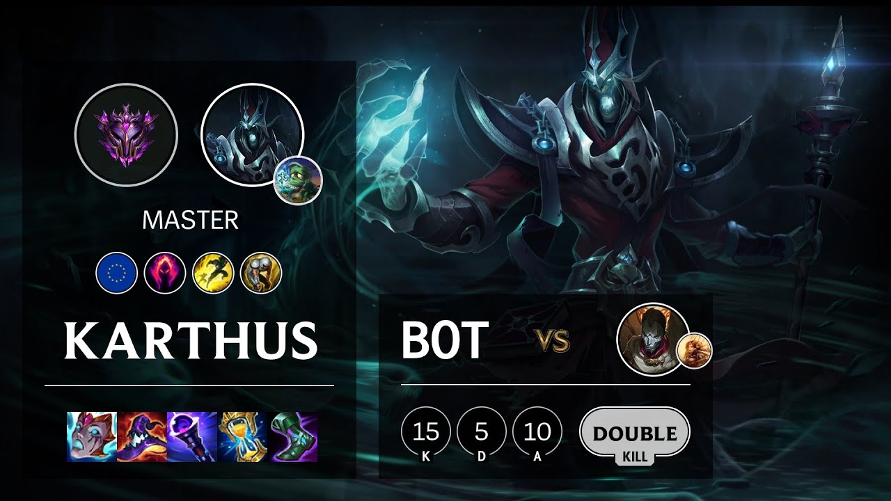 Karthus Bot vs Jhin - EUW Master Patch 11.22