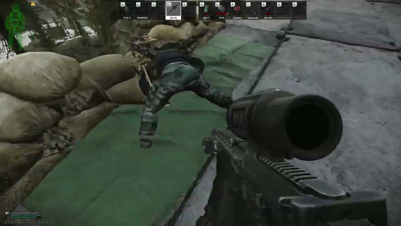 Escape from Tarkov PVE Ленивое прохождение 135 Удачно зашед за ПУК