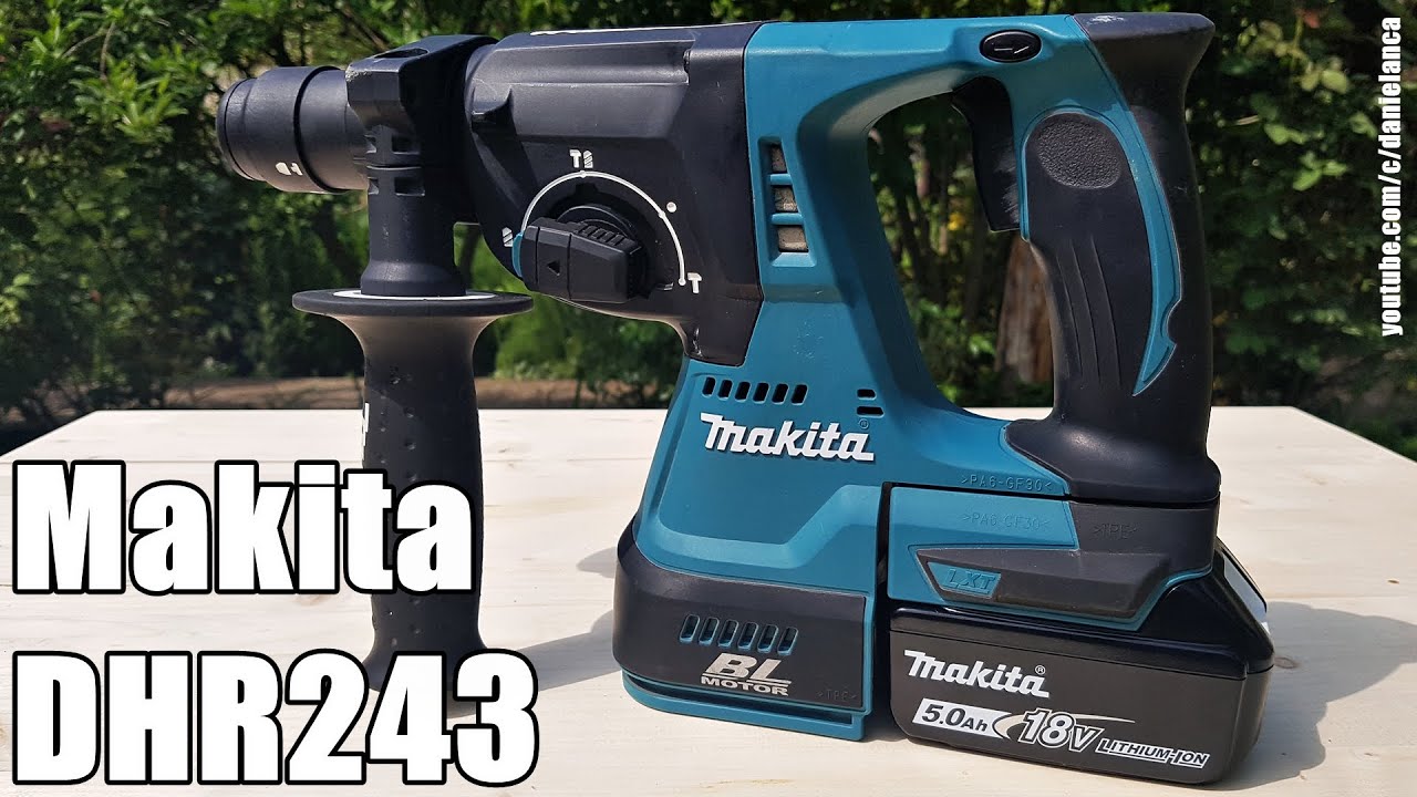 Makita DHR243, asta da ciocan rotopercutor cu acumulator. Dar nu-mi place asta...