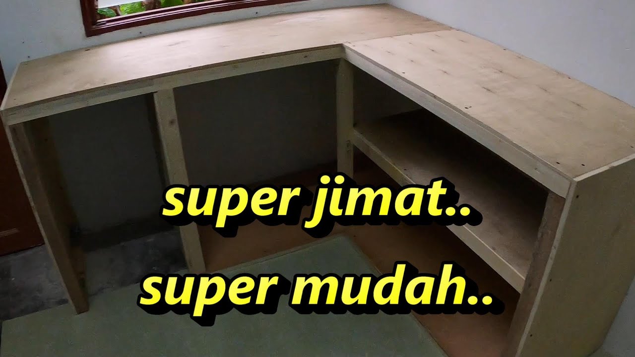 DIY Kabinet Dapur Super Value,Bawah RM300 Dah Cukup...