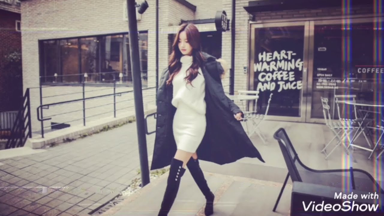 Gorgeous asian girls in stunningly beautiful thigh high boots outfits