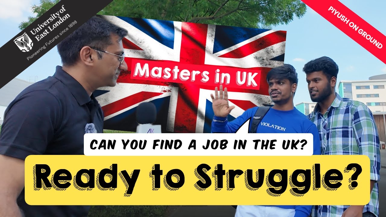 The UK Struggle is Real: Jobs, Rent & Life for Indian Students! EAST LONDON | AK Cuts