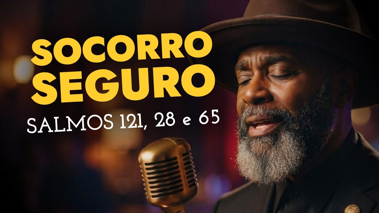 SALMOS 121, 28 e 65 – Oração da Noite Para Descansar Sem Medo Sob a Proteção de Deus (Blues Gospel)
