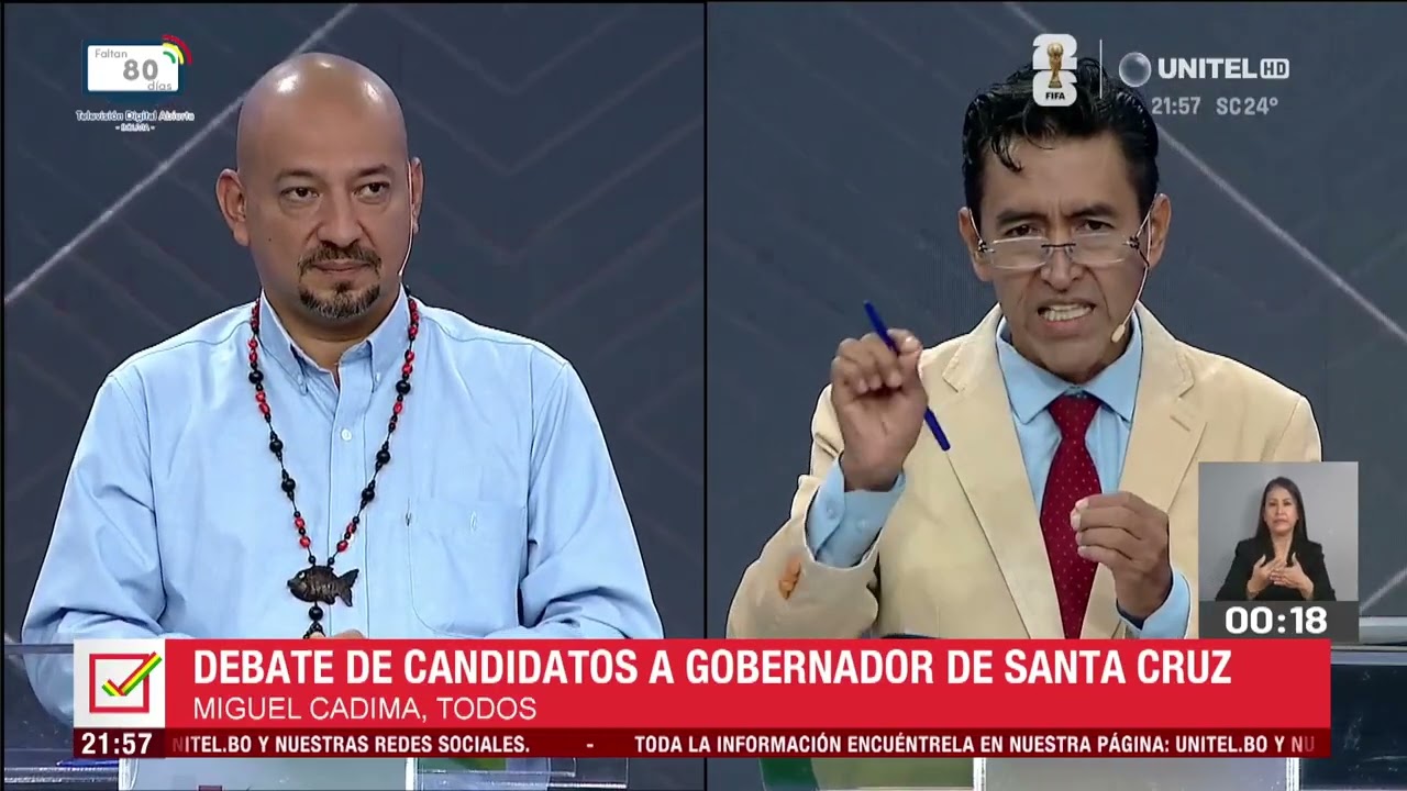 Debate Santa Cruz: Miguel Cadima,  exposición y respuestas