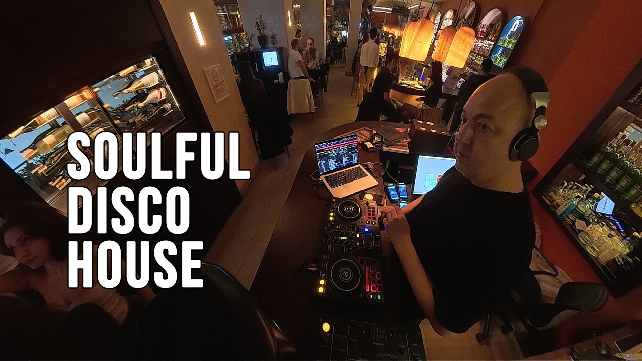 Kitchen & Cocktail Bar in Suadiye Istanbul📍Soulful Disco House Mix by Ata Emre 2026.02.21