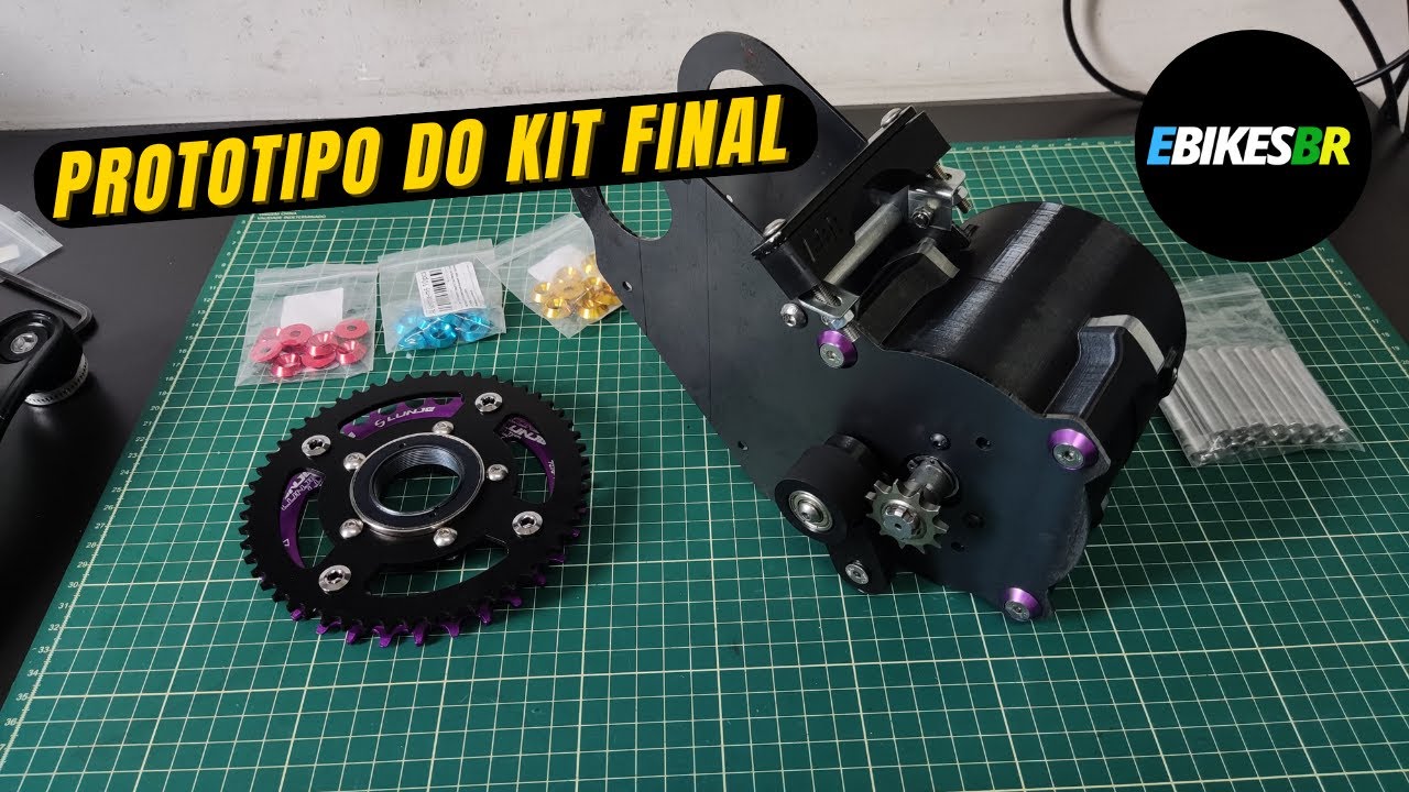 KIT MID DRIVE NACIONAL EM TESTE!