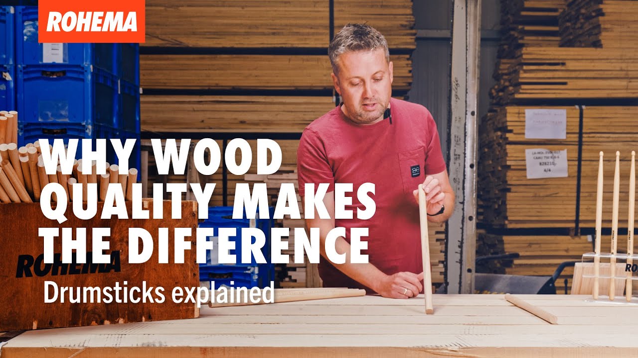 Why Wood Quality matters – Drumsticks explained