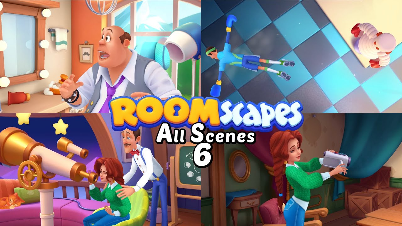 ROOMSCAPES #6 | FULL GAME | Gameplay Walkthrough