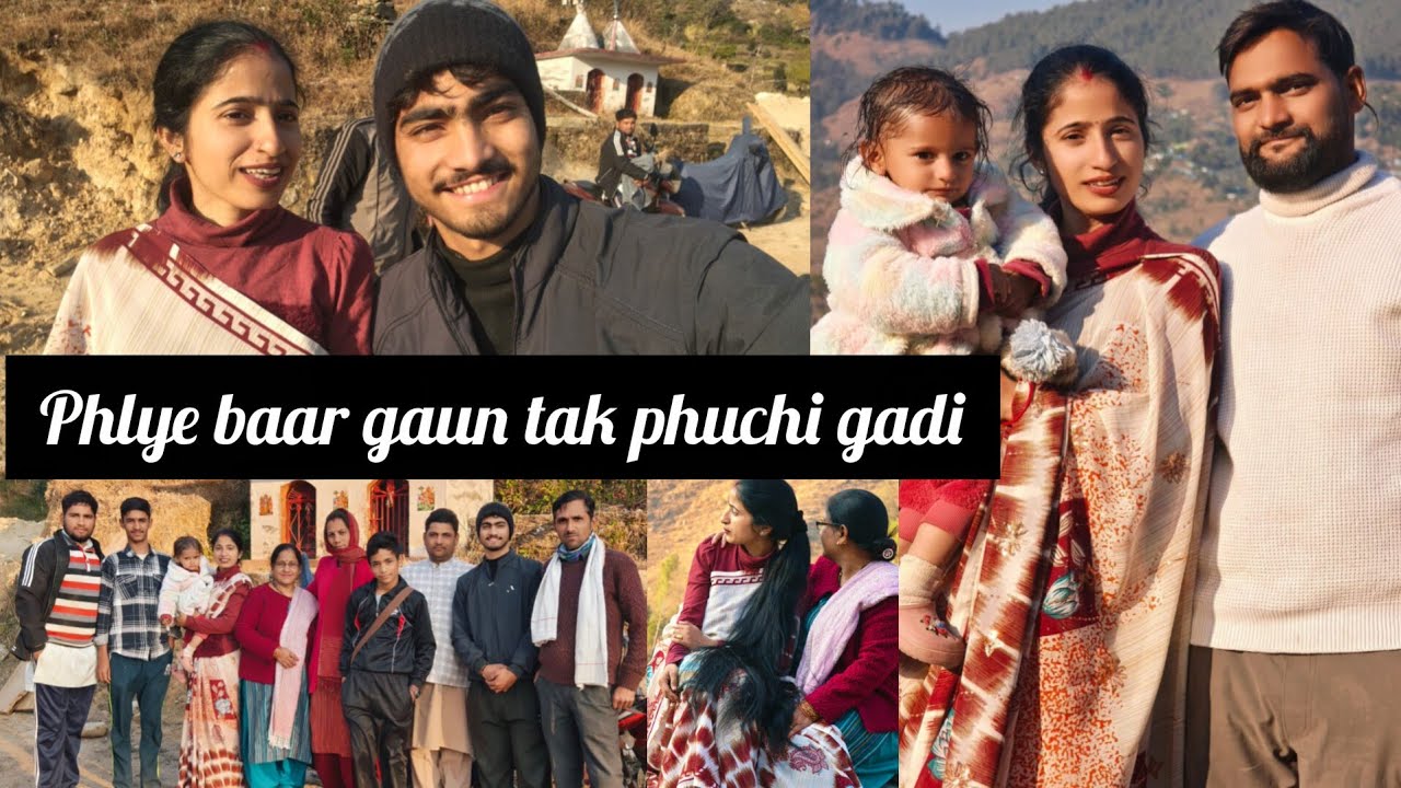 Vlog 46.hm sb gye photoshot krwane k lye🧿 dekhe gadi mai hmare gaun long aaya♥️ 