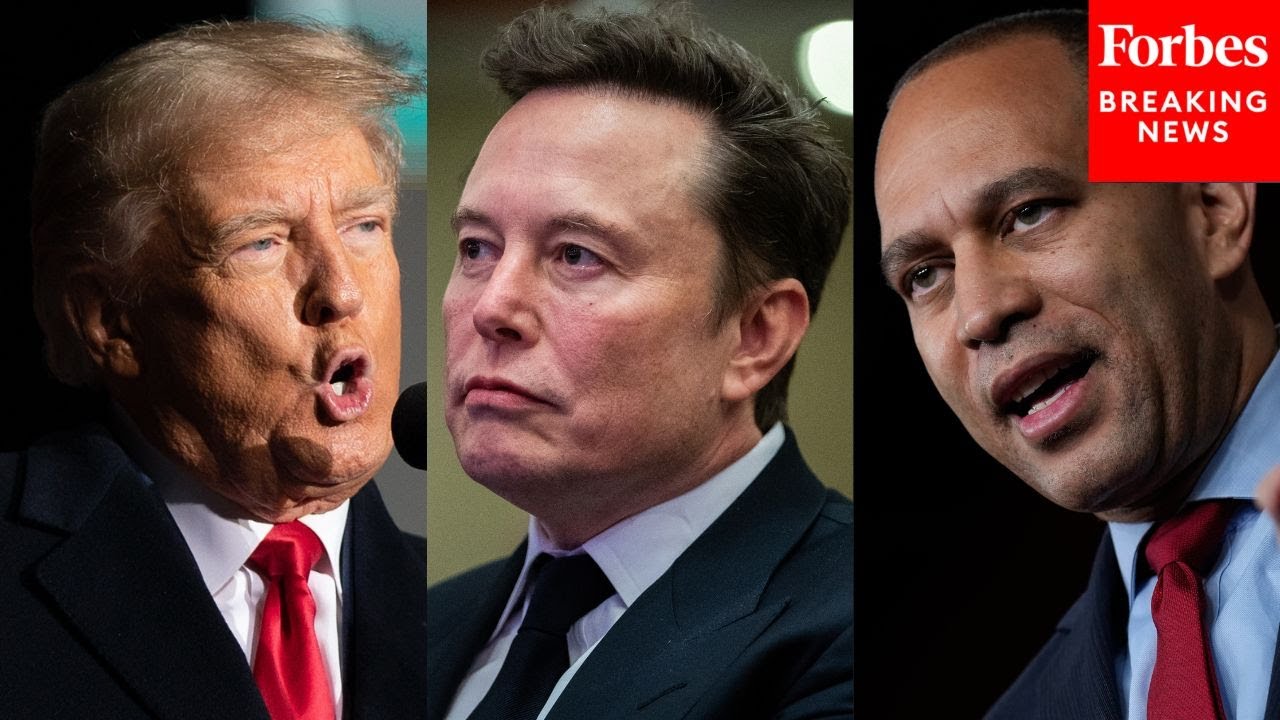 BREAKING NEWS: Hakeem Jeffries Cites Musk Opposition To Absolutely Torch Trump's Big Beautiful Bill