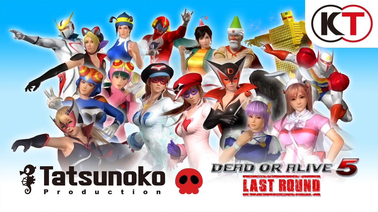 DEAD OR ALIVE 5 LAST ROUND - TATSUNOKO MASHUP COSTUME TRAILER