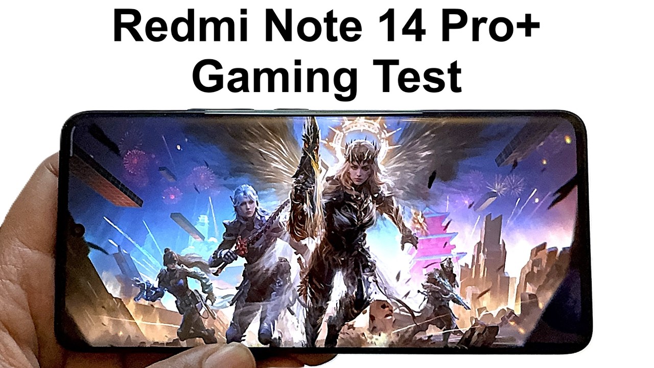 Xiaomi Redmi Note 14 Pro+ : GAMING TEST (PUBG Mobile, Call of Duty, CarX Street, Injustice 2)