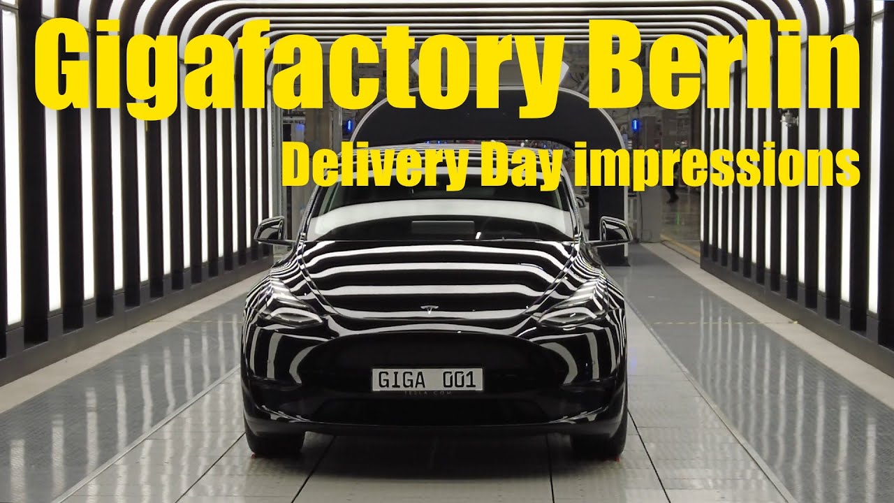 Giga Berlin Delivery Day Impressions