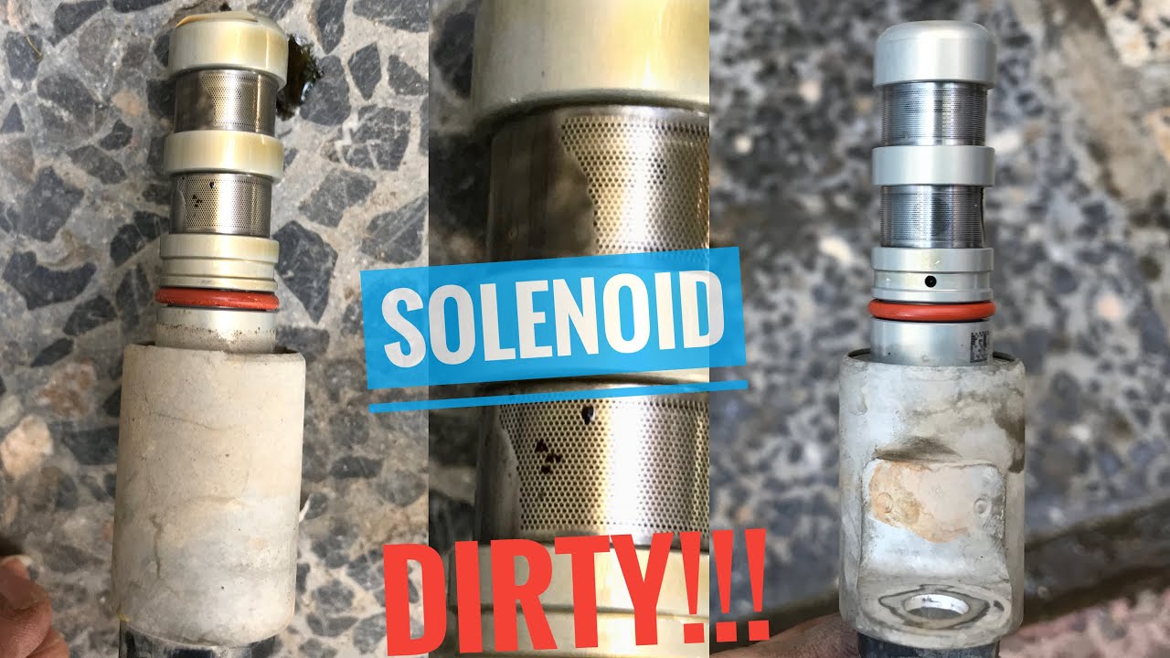 Toyota Camry Solenoid Cleaning 2018 - 2023 حساس دیجیتال
