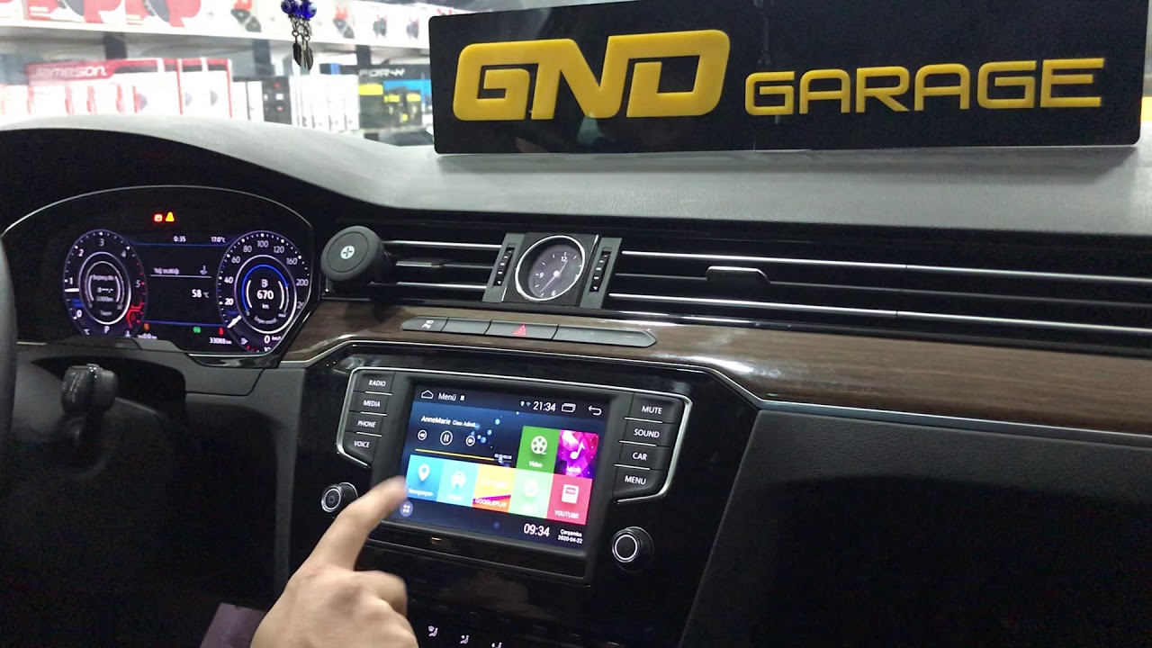 Volkswagen PASSAT 2015 VE SONRASI ANDROİD İNTERFACE UYGULAMASI Multimedya/Navigasyon OEM-GND Garage