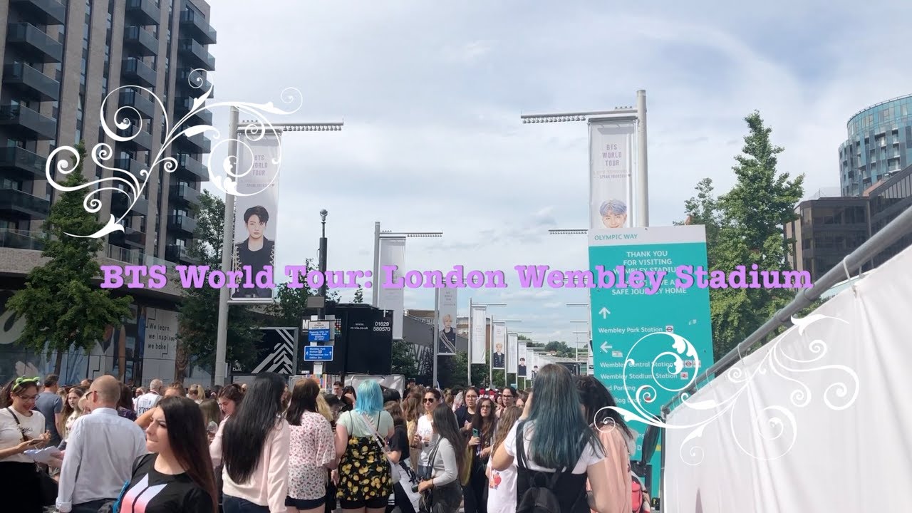 I went to the BTS World Tour: London Wembley Stadium!! (01/06/2019)