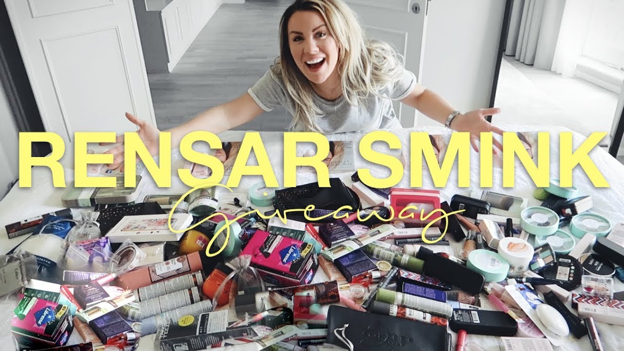 RENSA SMINK MED MIG + giveaway