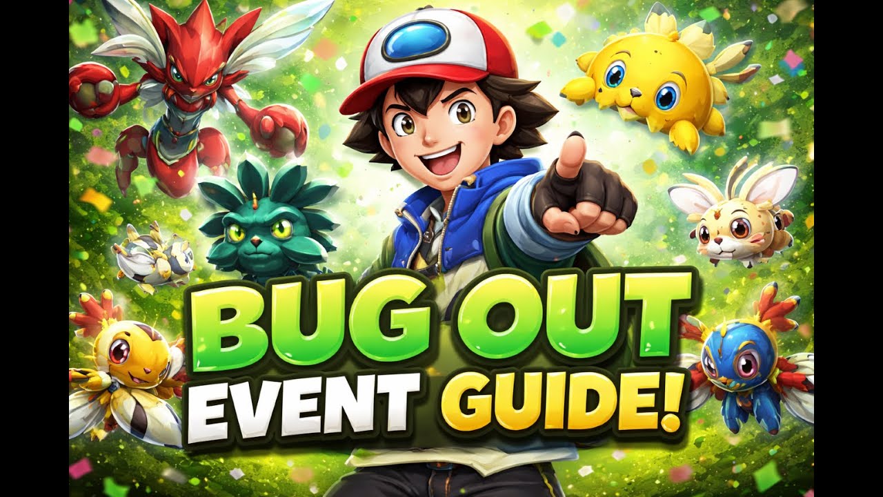 💥 Pok&eacute;mon GO BUG OUT EVENT Guide! Top Spawns, Bonuses & Tips!