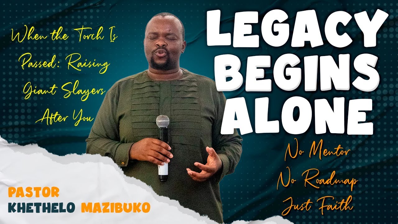 Legacy Begins Alone — No Mentor, No Roadmap, Just Faith that was King David by Khethelo Mazibuko