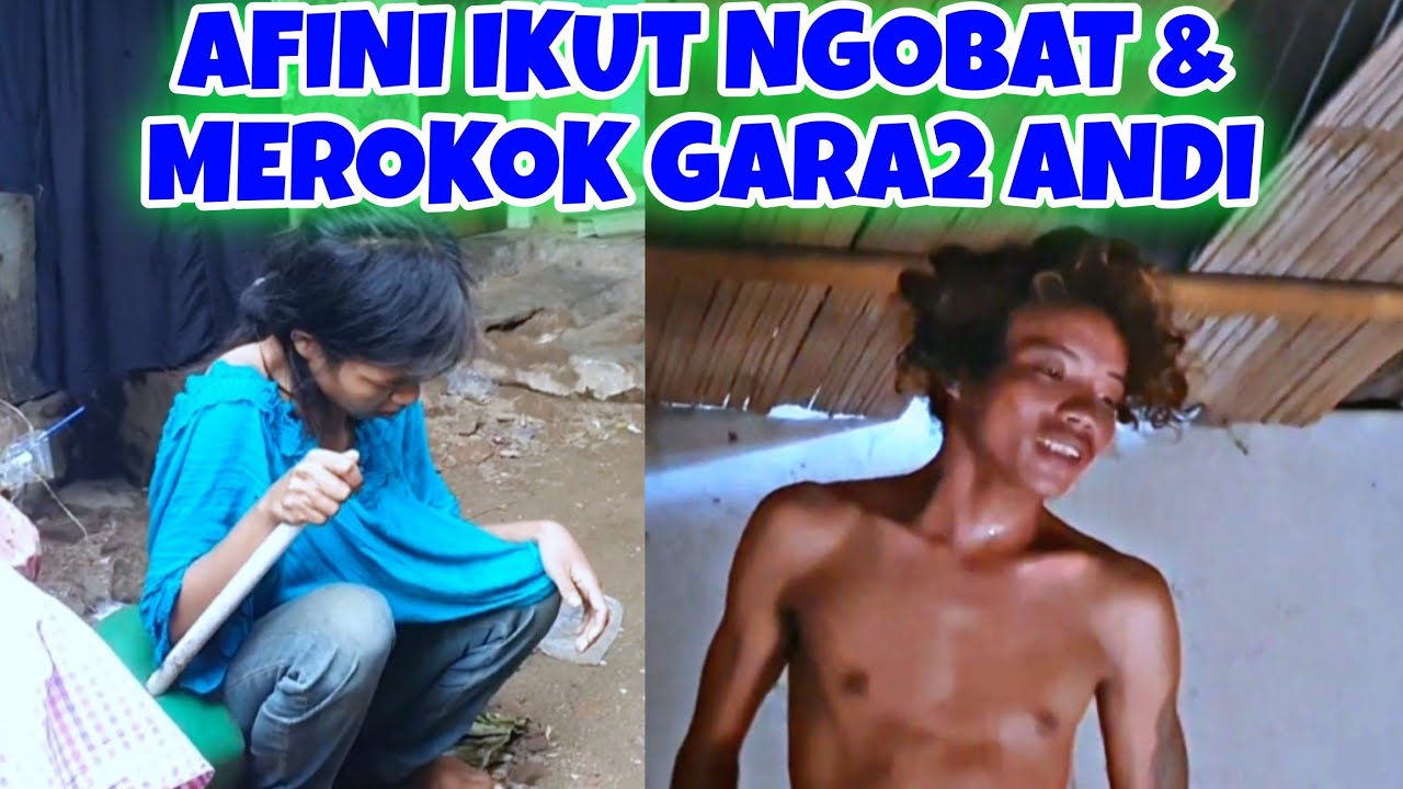 AFINI DIC3KOKI OB4T2AN & R0KOK❓ Terpengaruh Ikut2an Dengan Andi 😭😱