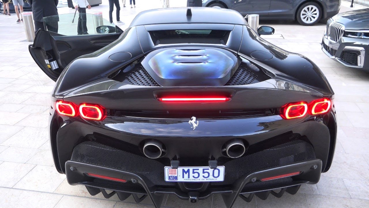 CARSPOTTING à Monaco ! Bugatti, Monza SP2, SF90 Stradale...