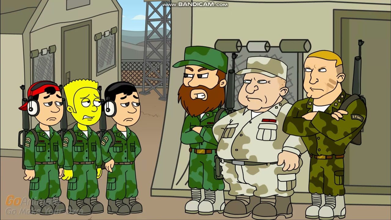 Stephane Goes To Military School