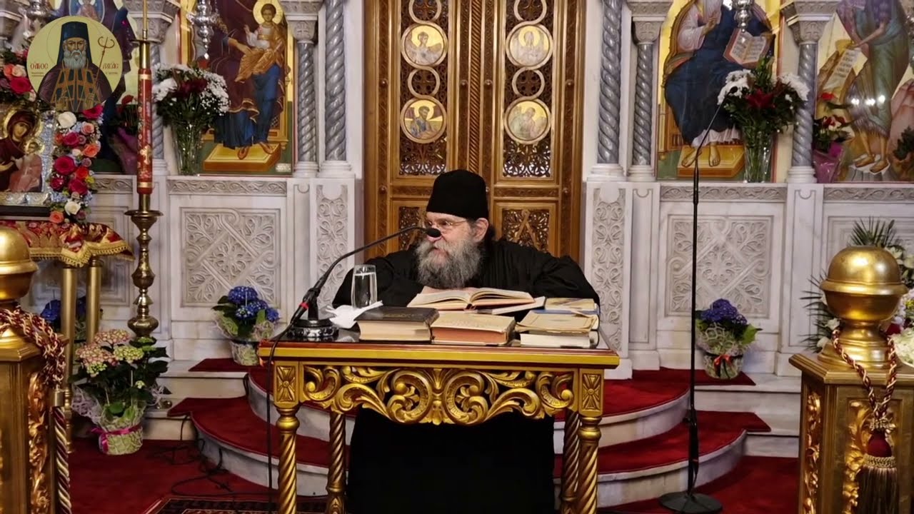 π.Ευάγγελος Παπανικολάου: Θέλω πέντε λόγους διά τού νοός μού λαλήσαι 20/3/22