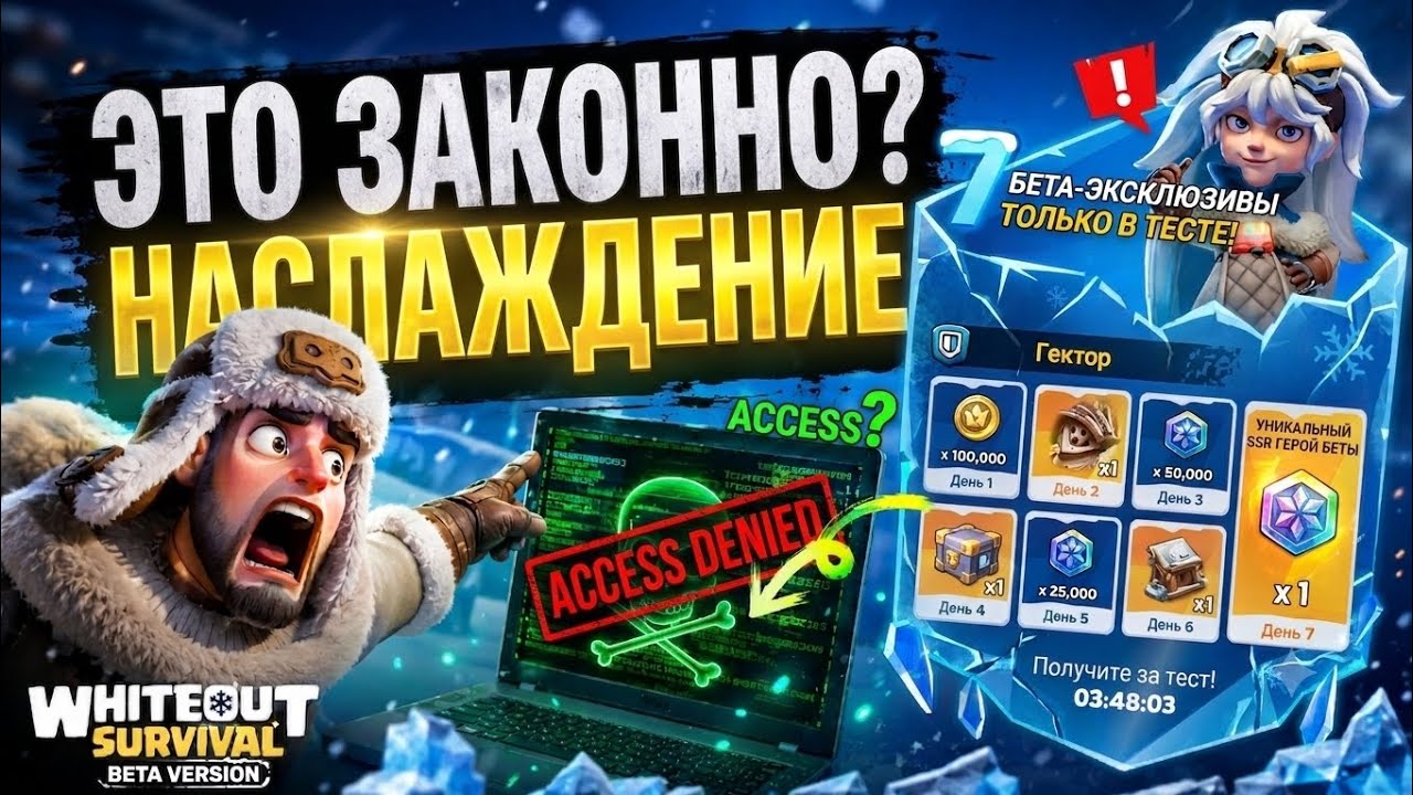 ENJOYING THE BETA #2 Whiteout Survival. How to download?