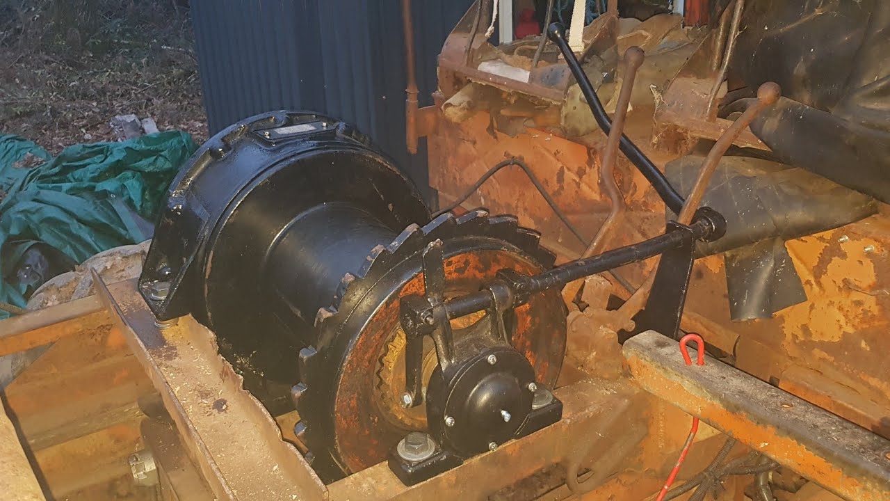 Essais treuil PAN - Latil Saviem TL22