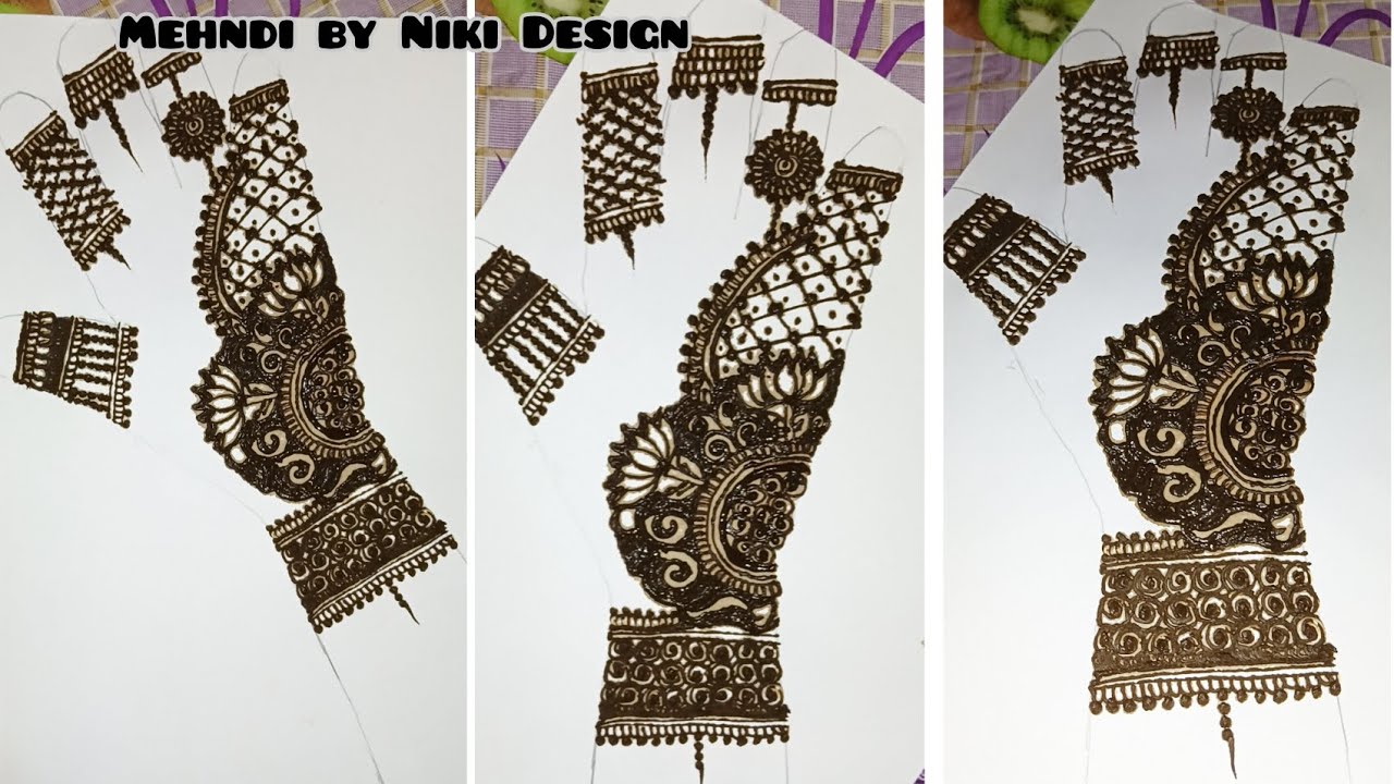 Beautiful Pinterest Mehndi Design | Henna Mehndi Design for Beginners #mehndi #henna #mehndidesign