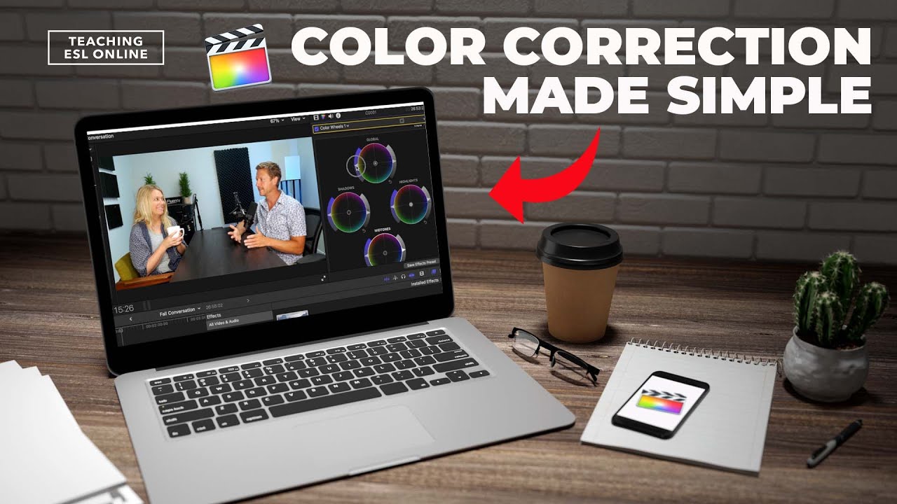 A Simple Guide to Color Correction on FCP for YouTubers and Content Creators (Powerful Tutorial)