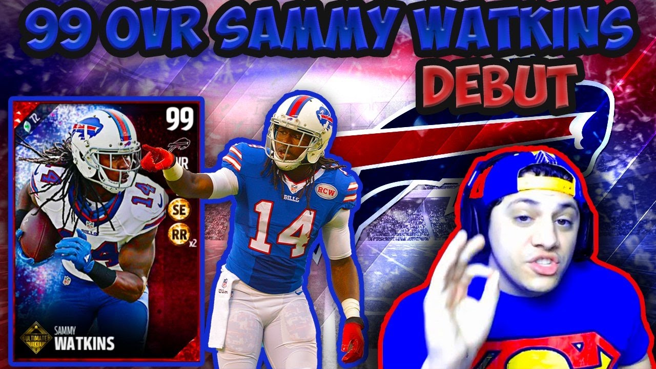 ULTIMATE TICKET MIKE EVANS CAN DO IT ALL! (99 SAMMY WATKINS GAMEPLAY) - MADDEN 17 ULTIMATE TEAM