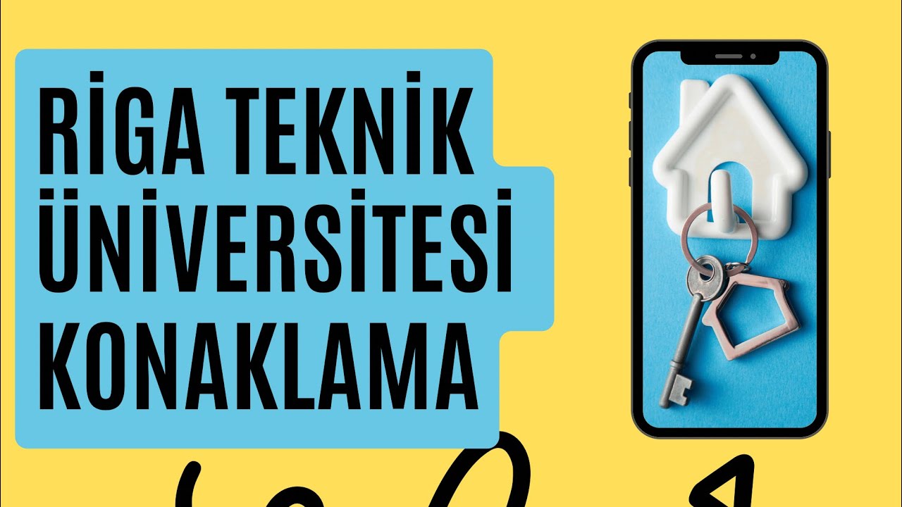 Riga Teknik Üniversitesi🇱🇻Letonya Yurt Şartları