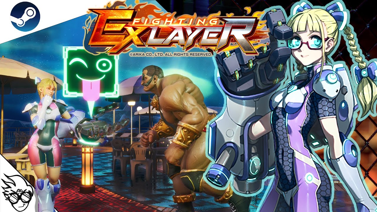 Fighting EX Layer (PC/Steam - 2018) - Area (エリア) [Background Music: Extra] [Playthrough/LongPlay]