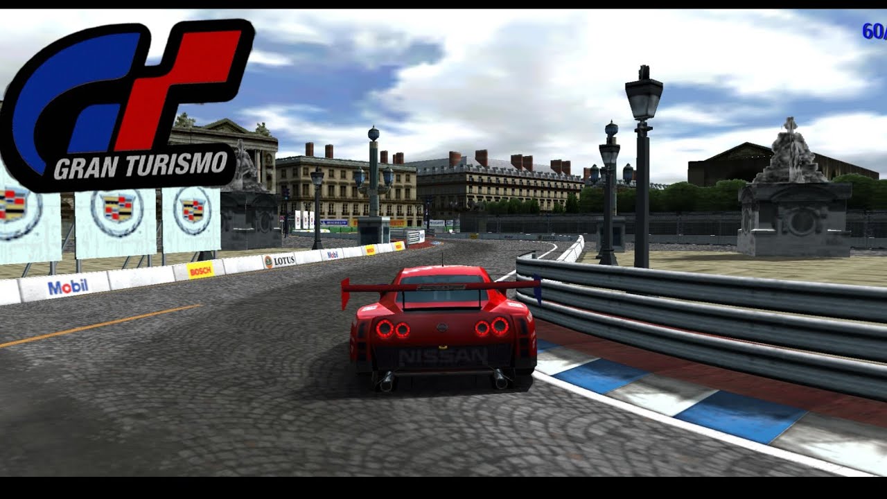 Gran turismo psp online 🎮 con el Nissan GT-R concept LM en sircuito opera París 