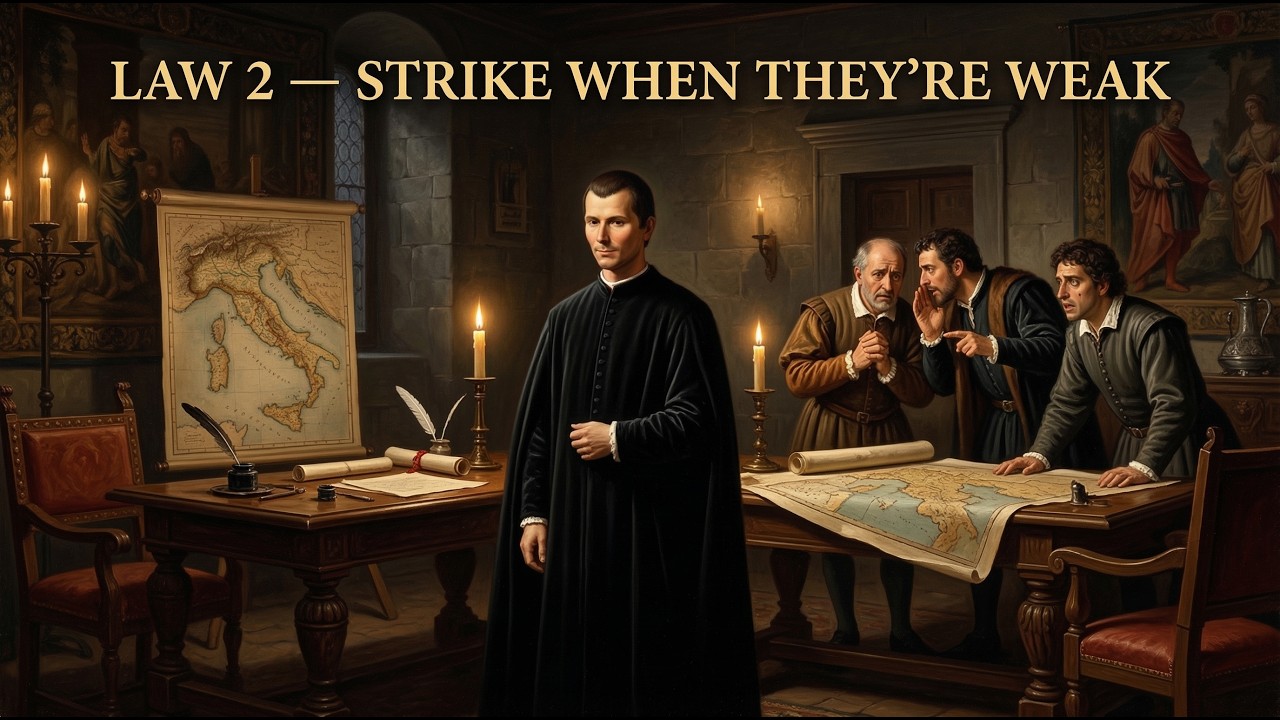 Why Smart People Strike When Others Are Weak | Machiavelli