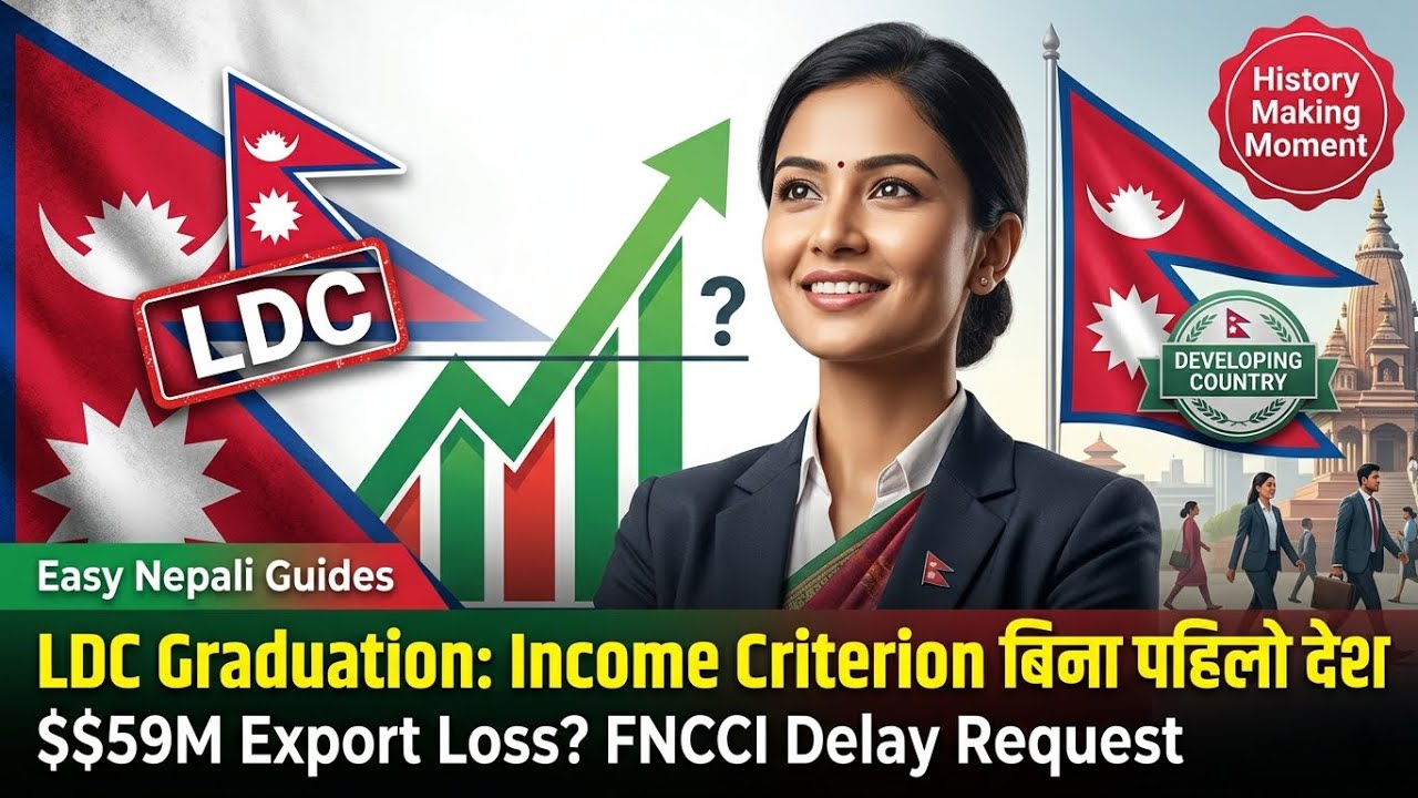 Nepal LDC Graduation 2026: History मा पहिलो देश जसले Income Criterion बिना Graduate गर्दैछ 