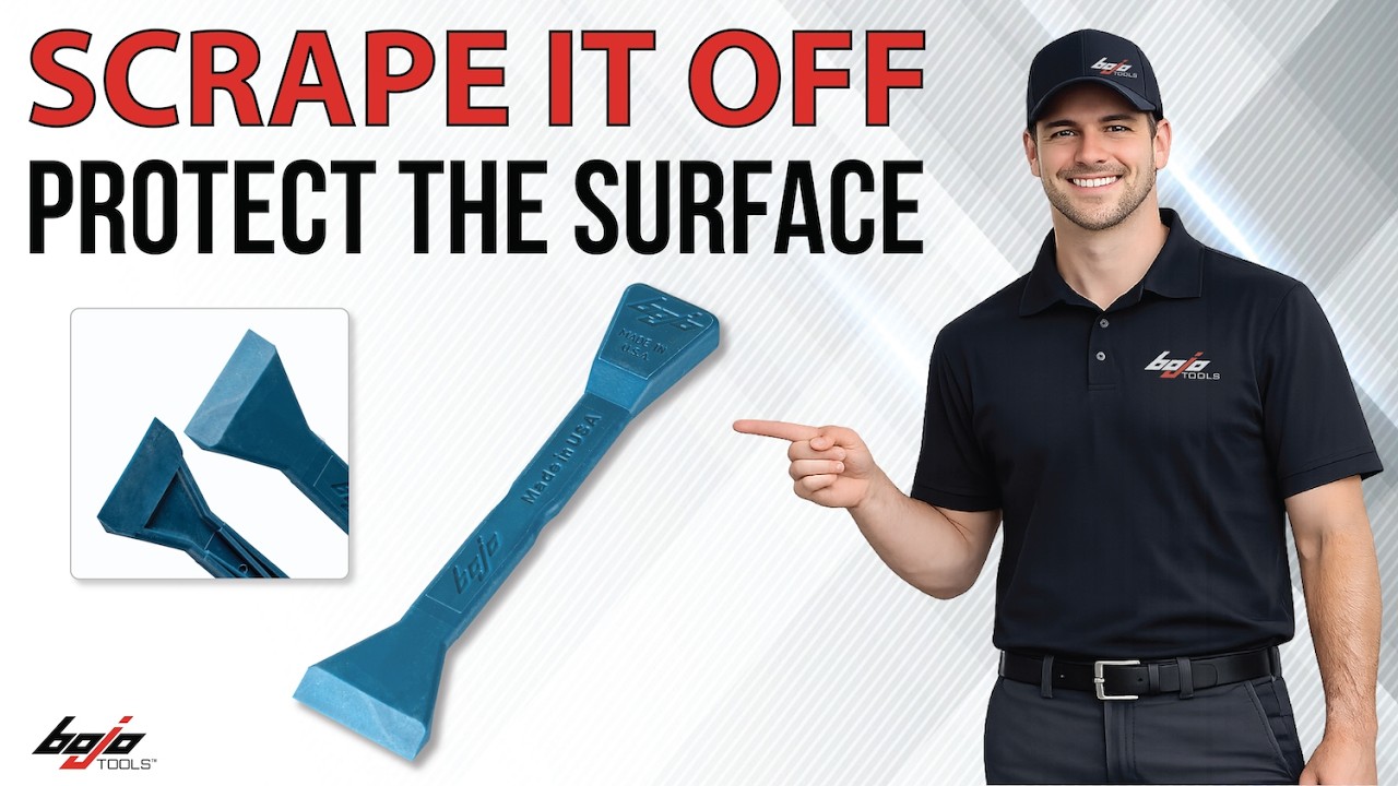 When a Composite Scraper Makes More Sense Than Metal | ATH-111-XNGL by Bojo Tools