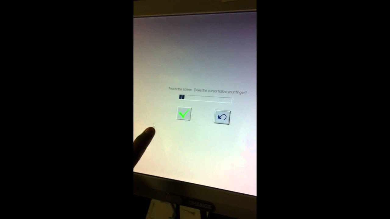 ELO Touchscreen Calibration Failure