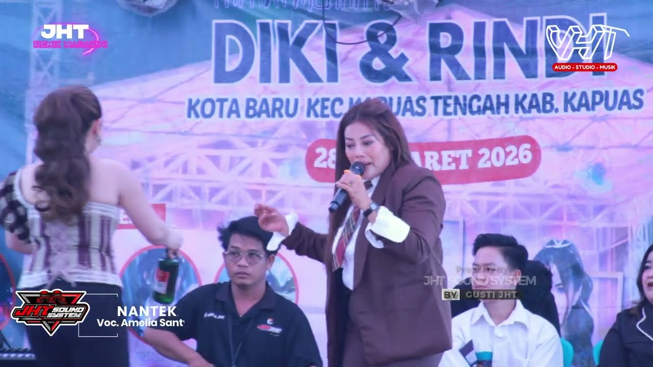 AMELIA SANTY BIKIN HEBOH KOTABARU - NANTEKAS‼️WEDDING PARTY DIKI&RINDI KOTA BARU