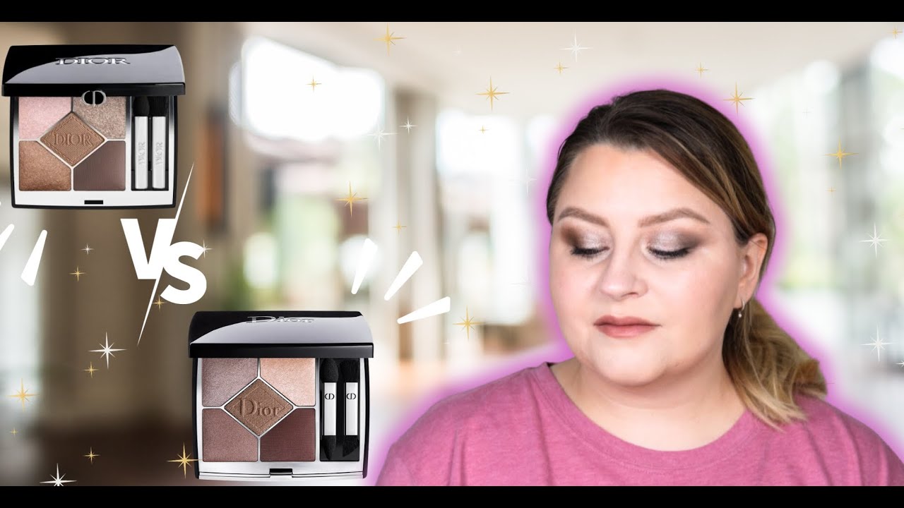 NOWA vs. STARA formuła cieni Dior I Bal Masque vs. Soft Cashmere