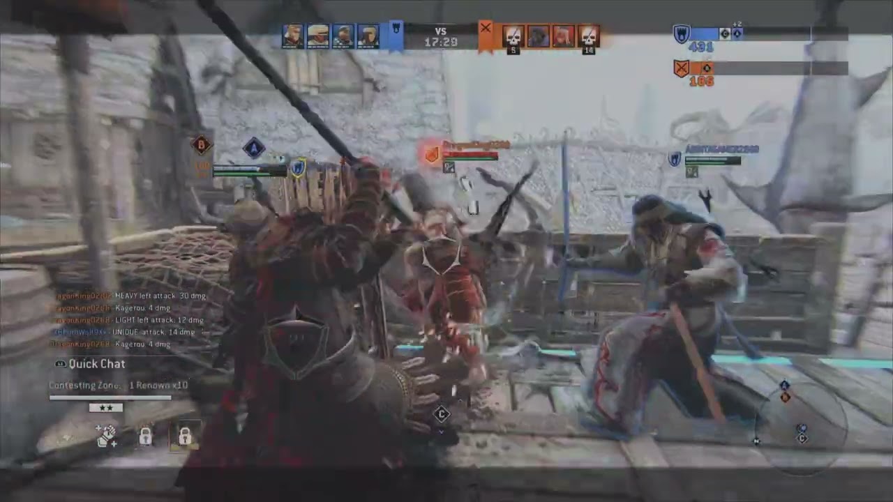 For Honor: Dominating 4's with Juren