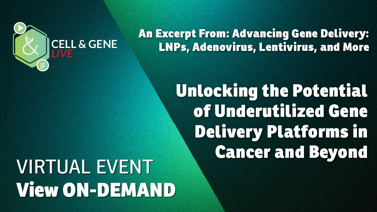 Unlocking the Potential of Underutilized Gene Delivery Platforms in Cancer and Beyond