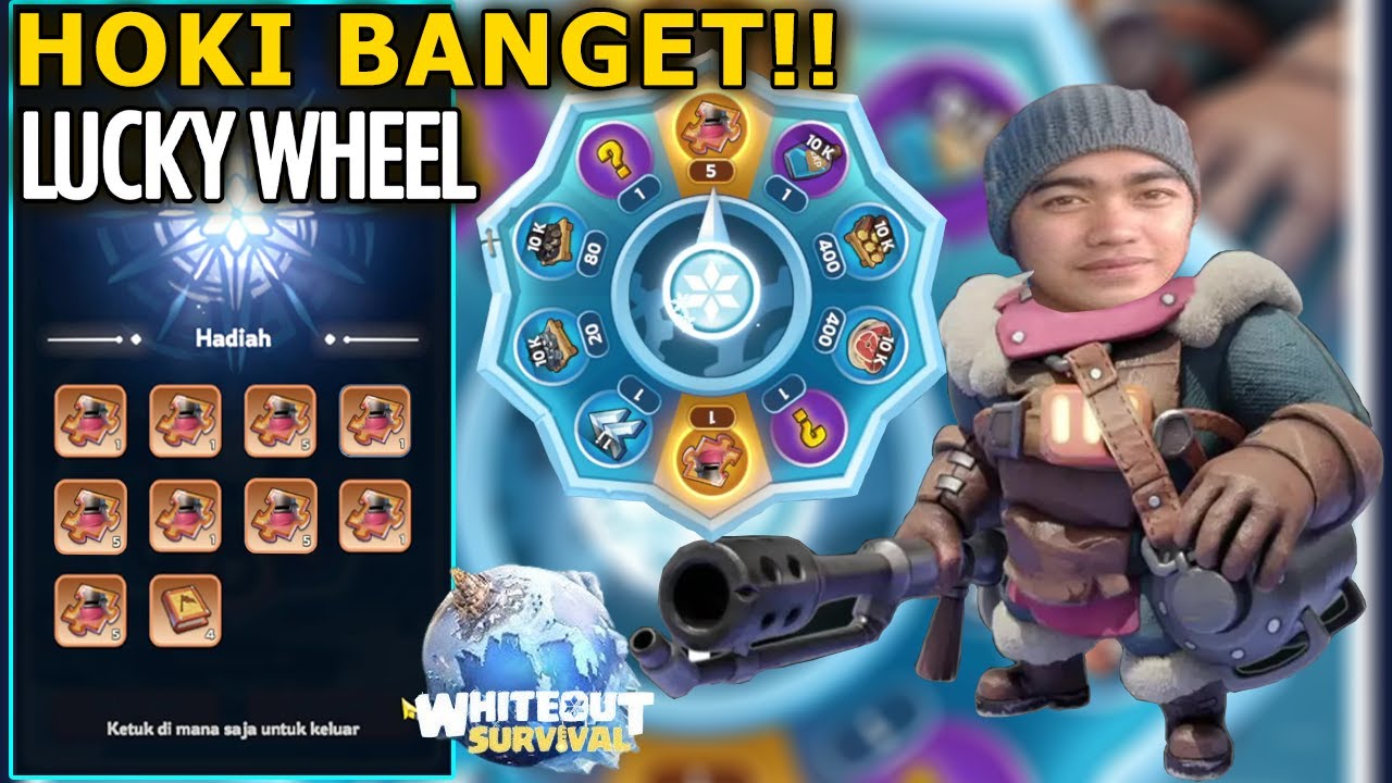 HOKI BANGET!! PERTAMA KALI GACHA SPIN LUCKY WHEEL HERO GENERASI 2 FLINT INFANTRY - WHITEOUT SURVIVAL