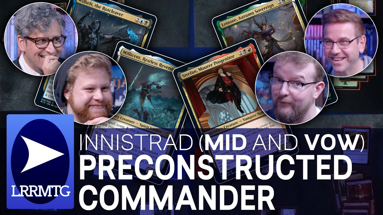 Innistrad Commander Battle — Midnight Hunt & Crimson Vow Precon Decks