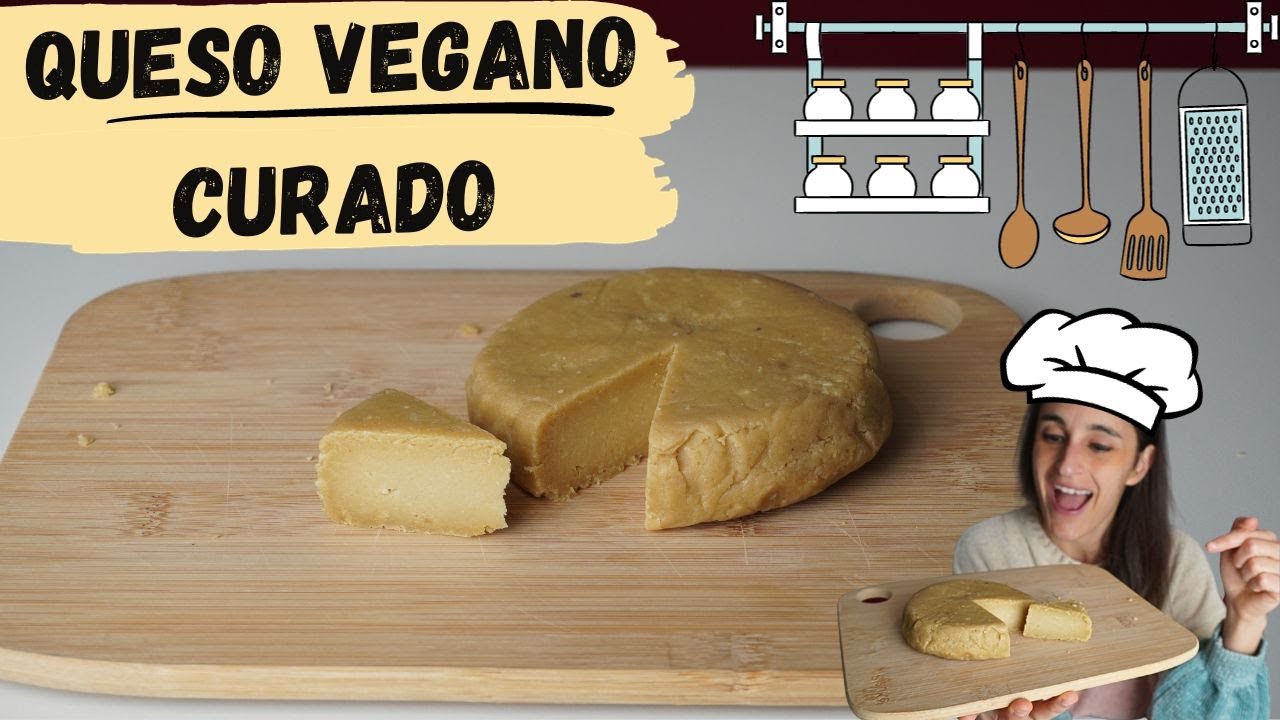 Cómo hacer QUESO VEGANO FERMENTADO de anacardos CURADO - ¡Paso a paso! ✅