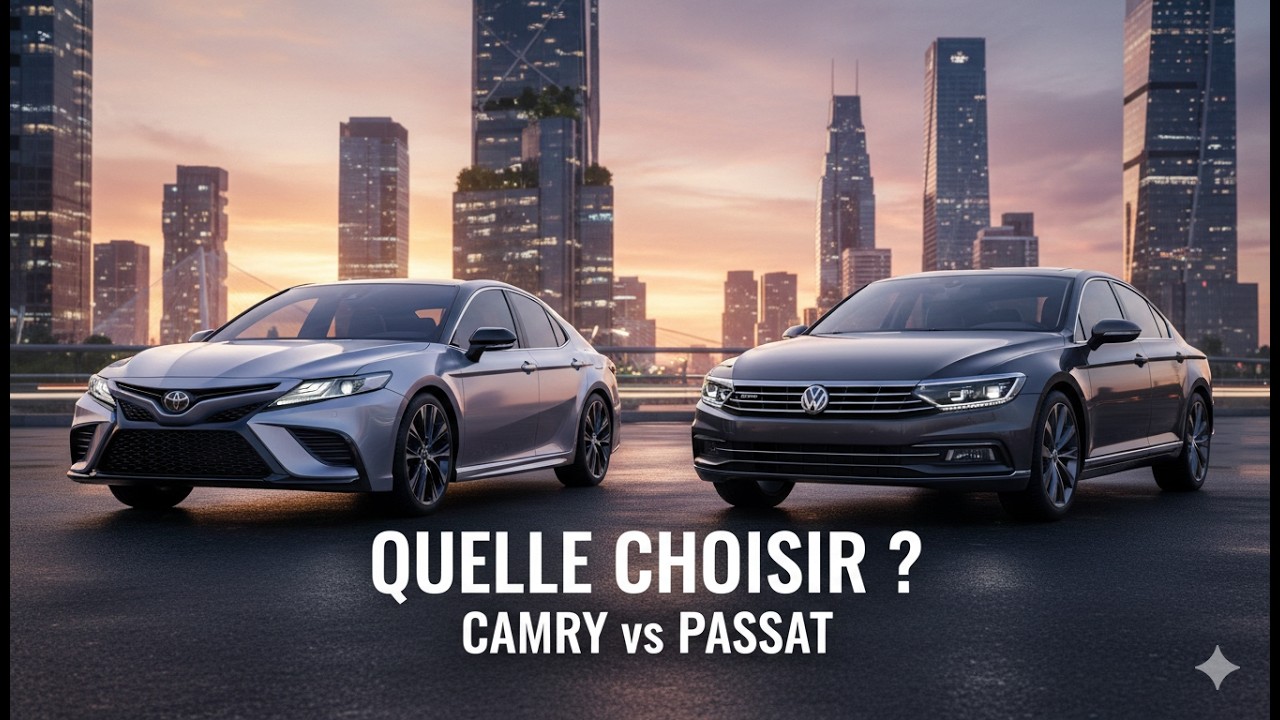 Toyota Camry vs VW Passat 2026 : Le choc des philosophies !