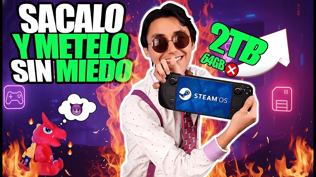 ¡Metele la Mano! Cambia el SSD e Instala SteamOS Desde Cero en tu Steam Deck – Droga Digital